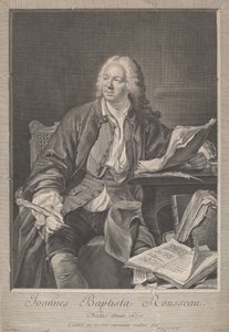 Jean-Baptiste Rousseau av Jean Daullé, after Jacques Andre Joseph Camelot Aved
