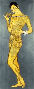 Josephine Baker, ca. 1927 (lakk)