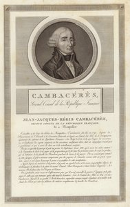 Portrett av Jean Jacques Regis de Cambaceres