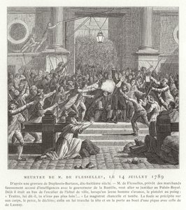Drapet på Jacques de Flesselles, den franske revolusjonen, 14. juli 1789