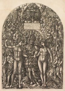 Ekteskap med Adam og Eva, 1555.