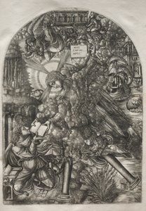 The Apocalypse: Angel Gives St. John the Book to Eat, 1546-1556. av Jean Duvet