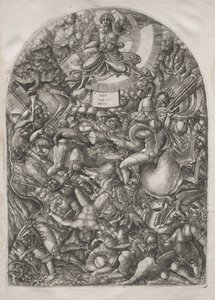 The Apocalypse: Angel in the Sun Calling the Birds of Prey av Jean Duvet