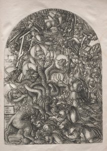 The Apocalypse: The Beast with Seven Heads and Ten Horns av Jean Duvet
