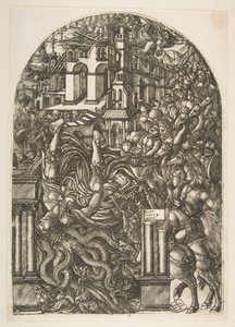 Babylons fall, fra Apocalypse.n.d. av Jean Duvet
