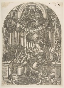 Johannes evangelistens åpenbaring, fra Apocalypse.n.d. av Jean Duvet