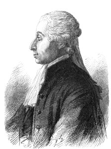 Jean Sylvain Bailly franske revolusjonen av Jean Edouard (1824-99) Dargent