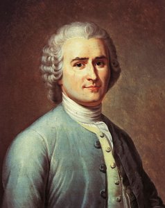 Portrett av Jean-Jacques Rousseau (maleri) av Jean Edouard Lacretelle
