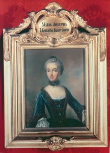 Maria Josepha av Bayern andre kone til Joseph II (1741-90) den hellige romerske keiseren