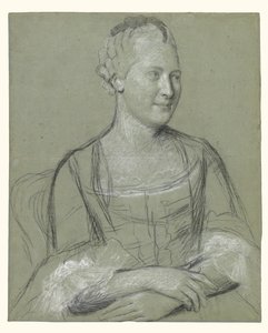 Porträt einer Frau von Jean-Étienne Liotard