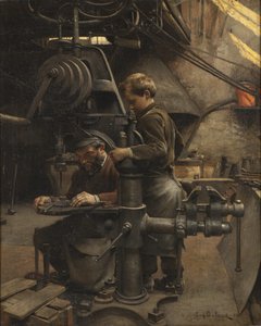 Un Patron eller Lærlingens leksjon, 1888