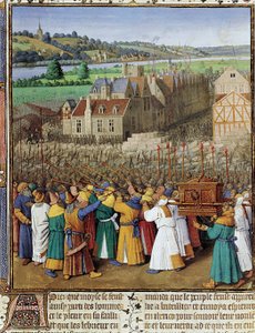 Jerichos fall, ca. 1465-70 av Jean Fouquet