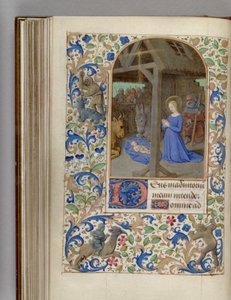 Nativity Book of Hours, 1450-1499 av Jean Fouquet