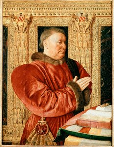 Portrett av Frankrikes justisminister Guillaume Jouvenel des Ursins (maleri av Jean Fouquet