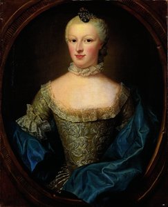 Portrett av Margaretha Cornelia van de Poll, kone til Cornelis Munter av Jean Fournier