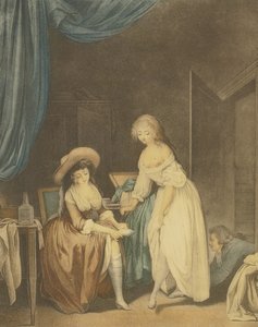 Sammenligningen av Jean Francois Janinet