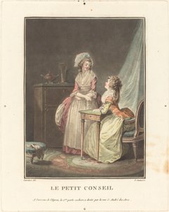Det lille rådet. av Jean Francois Janinet