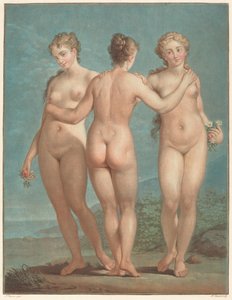De tre nådene. av Jean Francois Janinet