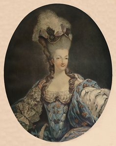Marie Antoinette, dronning av Frankrike, 1777, 1913 av Jean Francois Janinet