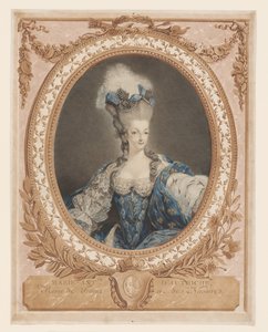 Marie Antoinette: The Queen of Fashion: Portrait of Marie Antoinette Portrait of Marie Antoinette Marie Antoinette of Austria, Queen of France and Navarre (tittel på objekt)