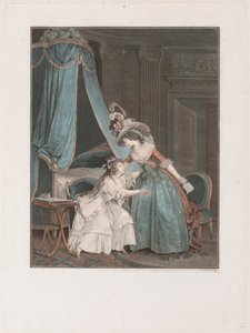 Indiskresjonen, 1788. av Jean Francois Janinet