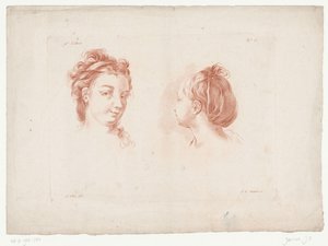 To kvinnehoder Komposisjoner med menneskelige kroppsdeler (serietittel) IXe Cahier de Principes du Design d