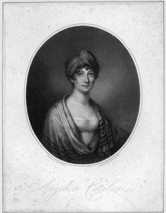 Angelica Catalani, gravert av Antoine Cardon