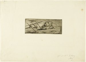 En sau på beite av Jean Francois Millet