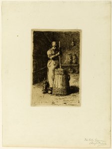 En kvinne kjerring av Jean Francois Millet