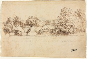 Hytter av Jean Francois Millet