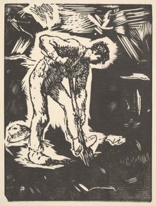 Digger, 1863. av Jean Francois Millet