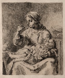 Den kokte av Jean Francois Millet