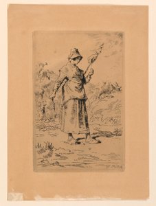 Spinneren av Jean Francois Millet