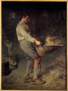 Vinneren Maleri av Jean Francois Millet (1814-1875) 1868 Søn. 0,79x0,58 m Paris, Orsay-museet av Jean Francois Millet