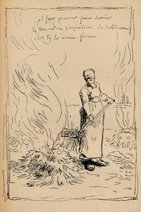 Bondebrennende ugress, 1800-tallet av Jean Francois Millet