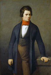 Portrett av Leconte de Lisle av Jean Francois Millet