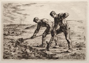 Diggers av Jean Francois Millet