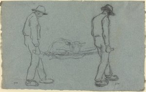 Den nyfødte av Jean Francois Millet