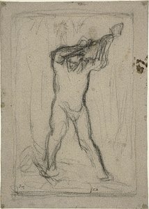 Vedhuggeren av Jean Francois Millet