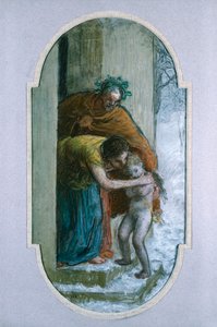 Vinter, ca. 1864 av Jean Francois Millet