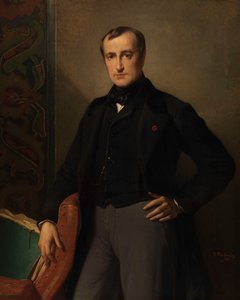 Maleren Paul Delaroche (olje på lerret)