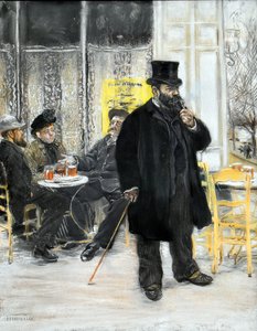 Bohemer på kafeen