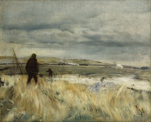 bretonske fiskere; Bretonske fiskere, av Jean Francois Raffaelli