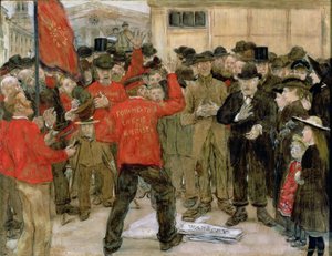 Frelsesarmeen av Jean Francois Raffaelli
