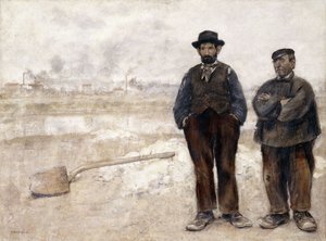 De to arbeiderne, av Jean Francois Raffaelli