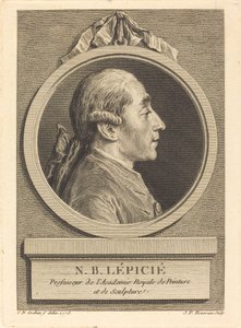 NB Lepicie av Jean Francois Rousseau after Charles Nicolas Cochin II