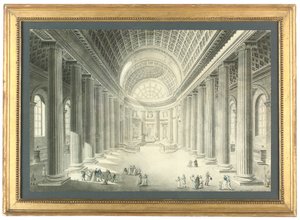St. Philippe du Roule-kirken, Paris av Jean Francois Therese Chalgrin