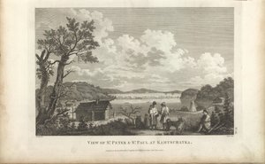 Utsikt over Petropavlovsk havn, 1780-tallet. av Jean Francois de Galaup La Perouse