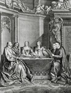 Samvittighetsrådet av Jean François de Troy