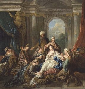 Esthers toalett av Jean François de Troy